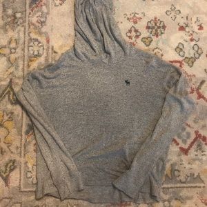 Abercrombie kids girls lightweight hoodie